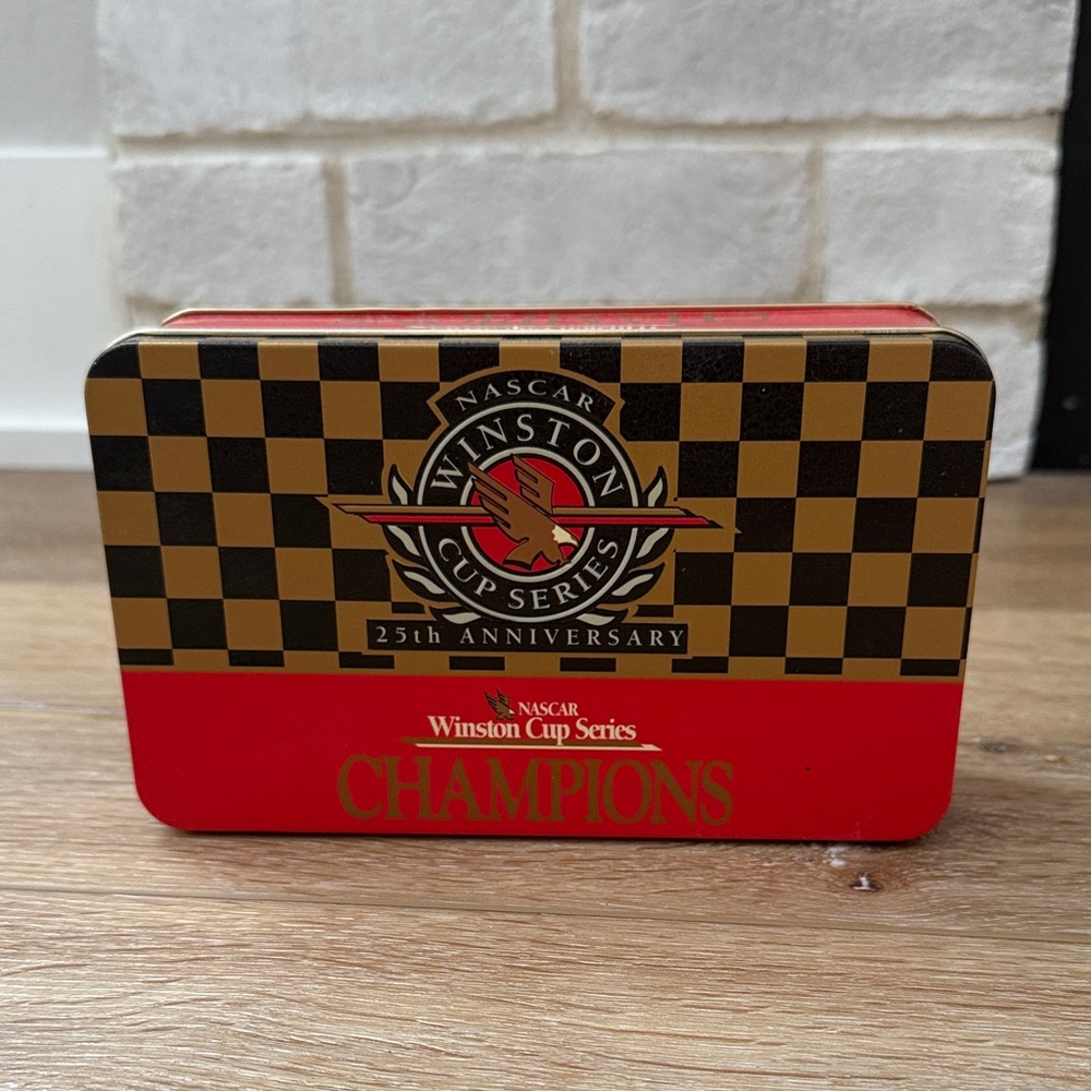 NASCAR Winston Cup Series 25th Anniversary Tin Box